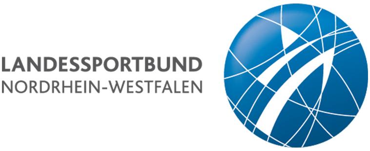 Landessportbund NRW Logo Landessportbund NRW Logo auf weißem Hintergrund